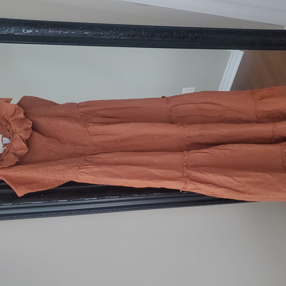 Old Navy Women's Maxi Dress in Rust